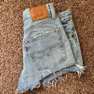 Levi’s 501 cutoff shorts from Free People